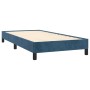 Blue velvet bed frame 90x200 cm by vidaXL, Beds and slatted bases - Ref: Foro24-346956, Price: 72,35 €, Discount: %