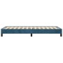 Blue velvet bed frame 90x200 cm by vidaXL, Beds and slatted bases - Ref: Foro24-346956, Price: 72,35 €, Discount: %