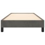 Estructura de cama de terciopelo gris oscuro 100x200 cm de vidaXL, Camas y somieres - Ref: Foro24-346959, Precio: 84,52 €, De...