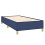 Estructura de cama de tela azul 90x200 cm de vidaXL, Camas y somieres - Ref: Foro24-347139, Precio: 107,06 €, Descuento: %