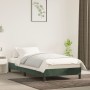 Green velvet bed frame 90x200 cm by vidaXL, Beds and slatted bases - Ref: Foro24-346955, Price: 72,07 €, Discount: %