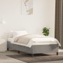 Light gray velvet bed frame 100x200 cm by vidaXL, Beds and slatted bases - Ref: Foro24-347306, Price: 90,57 €, Discount: %