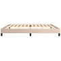 Estructura de cama de cuero sintético capuchino 200x200 cm de vidaXL, Camas y somieres - Ref: Foro24-346927, Precio: 126,93 €...