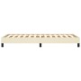 Estructura de cama cuero sintético color crema 80x200 cm de vidaXL, Camas y somieres - Ref: Foro24-346870, Precio: 84,98 €, D...