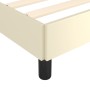 Estructura de cama cuero sintético color crema 80x200 cm de vidaXL, Camas y somieres - Ref: Foro24-346870, Precio: 84,98 €, D...