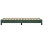 Green velvet bed frame 100x200 cm by vidaXL, Beds and slatted bases - Ref: Foro24-346961, Price: 90,75 €, Discount: %