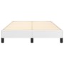 Estructura de cama de cuero sintético blanco 120x200 cm de vidaXL, Camas y somieres - Ref: Foro24-346893, Precio: 110,27 €, D...