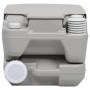 Portable camping toilet gray 10 + 10 L by vidaXL, Urinals and portable toilets - Ref: Foro24-30136, Price: 81,84 €, Discount: %