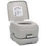 Portable camping toilet gray 10 + 10 L by vidaXL, Urinals and portable toilets - Ref: Foro24-30136, Price: 81,84 €, Discount: %