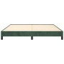 Estructura de cama de terciopelo verde 160x200 cm de vidaXL, Camas y somieres - Ref: Foro24-346985, Precio: 106,84 €, Descuen...