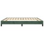 Estructura de cama de terciopelo verde 160x200 cm de vidaXL, Camas y somieres - Ref: Foro24-346985, Precio: 106,84 €, Descuen...