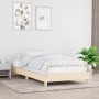 Cream fabric bed frame 80x200 cm by vidaXL, Beds and slatted bases - Ref: Foro24-346775, Price: 88,99 €, Discount: %