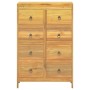 Solid teak wood dresser 55x30x90 cm by vidaXL, Drawers - Ref: Foro24-340740, Price: 265,57 €, Discount: %