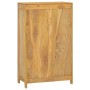 Cómoda de madera maciza de teca 55x30x90 cm de vidaXL, Cajoneras - Ref: Foro24-340740, Precio: 265,57 €, Descuento: %