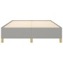 Light gray fabric bed frame 140x200 cm by vidaXL, Beds and slatted bases - Ref: Foro24-347165, Price: 122,17 €, Discount: %