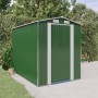 Cobertizo de jardín acero galvanizado verde 192x274x223 cm de vidaXL, Cobertizos - Ref: Foro24-3147428, Precio: 476,53 €, Des...