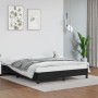 Estructura de cama de cuero sintético negro 140x190 cm de vidaXL, Camas y somieres - Ref: Foro24-346898, Precio: 95,88 €, Des...