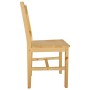 Dining chairs 4 units pine wood by vidaXL, dining chairs - Ref: Foro24-241515, Price: 205,62 €, Discount: %