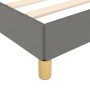 Dark gray fabric bed frame 80x200 cm by vidaXL, Beds and slatted bases - Ref: Foro24-347118, Price: 110,12 €, Discount: %