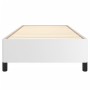 Estructura de cama de cuero sintético blanco 90x200 cm de vidaXL, Camas y somieres - Ref: Foro24-347228, Precio: 107,99 €, De...