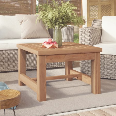 Solid teak wood coffee table 45x45x30 cm by vidaXL, Coffee table - Ref: Foro24-340751, Price: 59,39 €, Discount: %