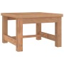 Mesa de centro madera maciza de teca 45x45x30 cm de vidaXL, Mesas de centro - Ref: Foro24-340751, Precio: 64,99 €, Descuento: %