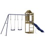 Spielplatz im Freien imprägniertes Kiefernholz von vidaXL, Schaukeln und Spielgeräte - Ref: Foro24-3156966, Preis: 384,55 €, ...