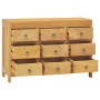 Solid teak wood chest of drawers 80x30x55 cm by vidaXL, Drawers - Ref: Foro24-340739, Price: 218,32 €, Discount: %