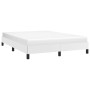 Estructura de cama de cuero sintético blanco 140x200 cm de vidaXL, Camas y somieres - Ref: Foro24-346905, Precio: 98,01 €, De...