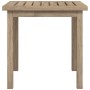 Mesa auxiliar de madera maciza de teca 45x45x45 cm de vidaXL, Mesas auxiliares - Ref: Foro24-340745, Precio: 53,74 €, Descuen...