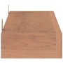 Wall shelves 2 units solid teak wood 60x15x4 cm by vidaXL, Shelves and shelves - Ref: Foro24-340755, Price: 39,74 €, Discount: %