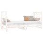 Removable sofa bed solid white pine wood 2x(90x190) cm by vidaXL, Beds and slatted bases - Ref: Foro24-3124768, Price: 204,53...