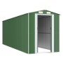 Green galvanized steel garden shed 192x606x223 cm by vidaXL, Sheds - Ref: Foro24-3147432, Price: 958,76 €, Discount: %