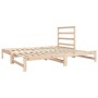 Removable sofa bed solid pine wood 2x(90x190) cm by vidaXL, Beds and slatted bases - Ref: Foro24-3124747, Price: 137,02 €, Di...