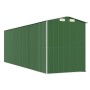 Green galvanized steel garden shed 192x606x223 cm by vidaXL, Sheds - Ref: Foro24-3147432, Price: 958,76 €, Discount: %