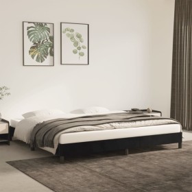 Estructura de cama de terciopelo gris claro 200x200 cm de vidaXL, Camas y somieres - Ref: Foro24-346996, Precio: 114,08 €, De...