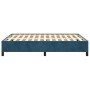 Blue velvet bed frame 140x190 cm by vidaXL, Beds and slatted bases - Ref: Foro24-347322, Price: 124,86 €, Discount: %