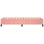 Estructura de cama de terciopelo rosa 90x200 cm de vidaXL, Camas y somieres - Ref: Foro24-347305, Precio: 90,81 €, Descuento: %