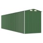 Cobertizo de jardín acero galvanizado verde 192x772x223 cm de vidaXL, Cobertizos - Ref: Foro24-3147434, Precio: 1,00 €, Descu...