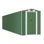 Cobertizo de jardín acero galvanizado verde 192x855x223 cm de vidaXL, Cobertizos - Ref: Foro24-3147435, Precio: 1,00 €, Descu...