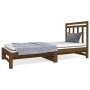 Sofá cama extraíble madera maciza pino marrón miel 2x(90x190)cm de vidaXL, Camas y somieres - Ref: Foro24-3124760, Precio: 16...