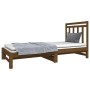 Sofá cama extraíble madera maciza pino marrón miel 2x(90x190)cm de vidaXL, Camas y somieres - Ref: Foro24-3124760, Precio: 16...