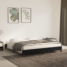 Estructura de cama de terciopelo gris claro 160x200 cm de vidaXL, Camas y somieres - Ref: Foro24-346984, Precio: 98,98 €, Des...