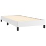 Estructura de cama de cuero sintético blanco 90x200 cm de vidaXL, Camas y somieres - Ref: Foro24-346881, Precio: 73,07 €, Des...