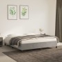 Light gray velvet bed frame 160x200 cm by vidaXL, Beds and slatted bases - Ref: Foro24-347330, Price: 140,72 €, Discount: %