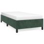 Estructura de cama de terciopelo verde 100x200 cm de vidaXL, Camas y somieres - Ref: Foro24-347309, Precio: 102,63 €, Descuen...