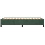 Green velvet bed frame 100x200 cm by vidaXL, Beds and slatted bases - Ref: Foro24-347309, Price: 102,99 €, Discount: %