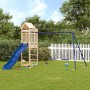 Solid pine wood outdoor playground by vidaXL, Swings and play structures - Ref: Foro24-3156952, Price: 353,99 €, Discount: %