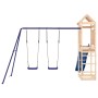 Solid pine wood outdoor playground by vidaXL, Swings and play structures - Ref: Foro24-3156952, Price: 353,99 €, Discount: %