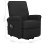 Sillón de masaje elevable tela negro de vidaXL, Sillones de masaje eléctricos - Ref: Foro24-329731, Precio: 317,89 €, Descuen...